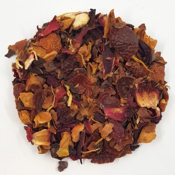 Chocolate And Strawberry Fruit Tea